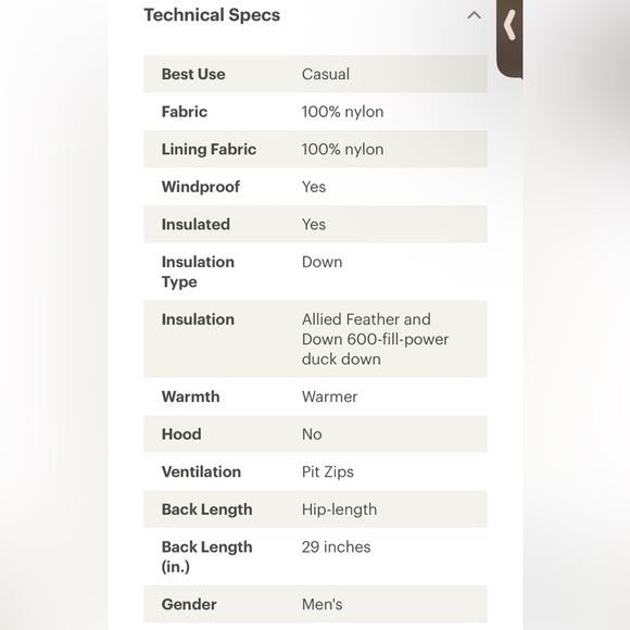 Obermeyer Down Explorer Shirt Jacket Cement Beige NEW small men’s, medium women - Picture 13 of 16